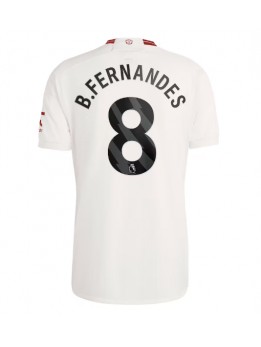 Moški Nogometna dresi replika Manchester United Bruno Fernandes #8 Tretji 2023-24 Kratek rokav